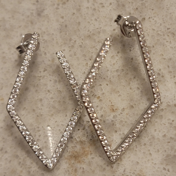 NIB Hoop Earrings Adornia - Picture 5 of 13